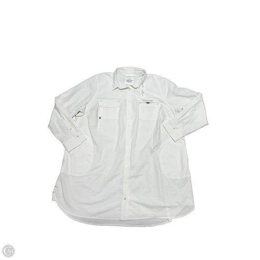 New! Harbor Coverup By Vineyard Vines In Cream, Size: 22