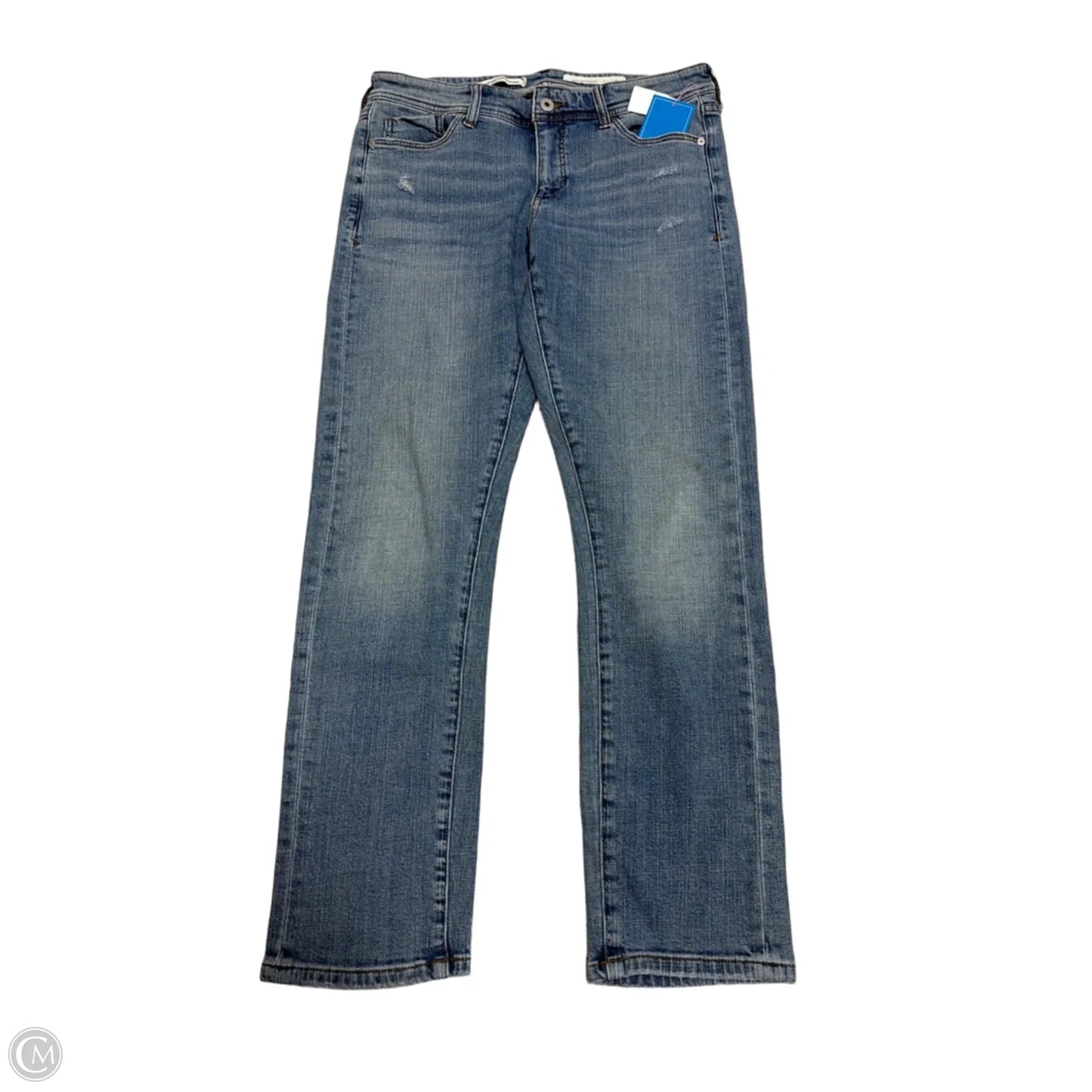 Jeans Boyfriend By Pilcro In Blue Denim, Size: 6