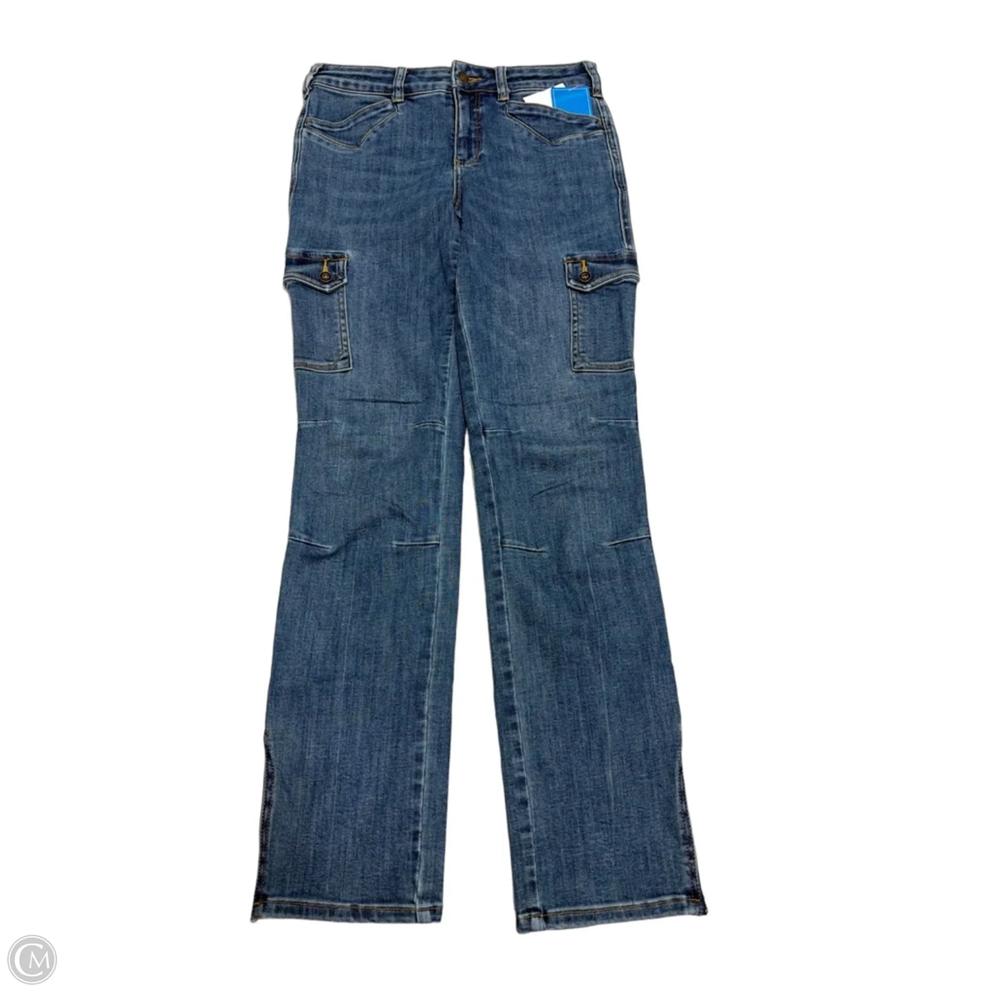 Jeans Straight By Pilcro In Blue Denim, Size: 6