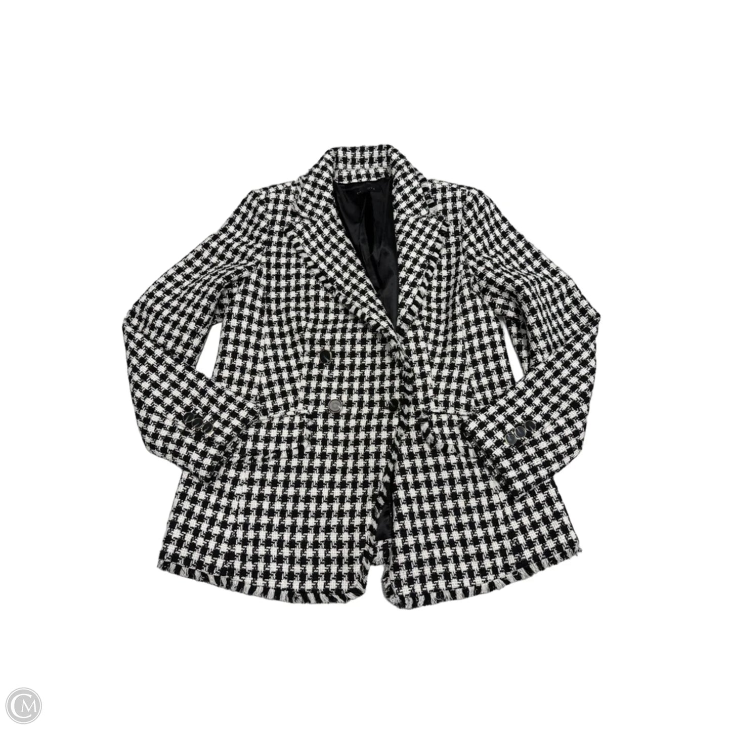 Blazer By Talbots In Black & White, Size: S