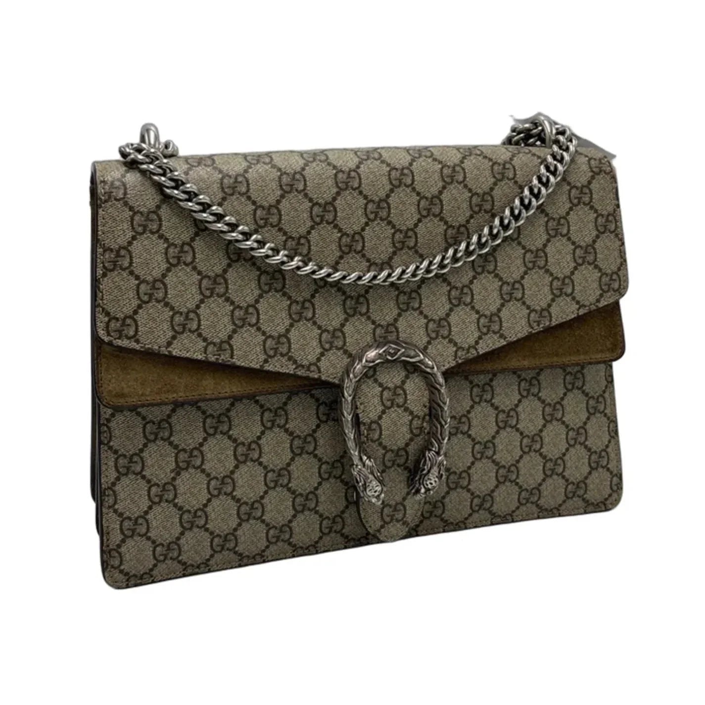 Gucci Dionysus GG Supreme Large Luxury Handbag