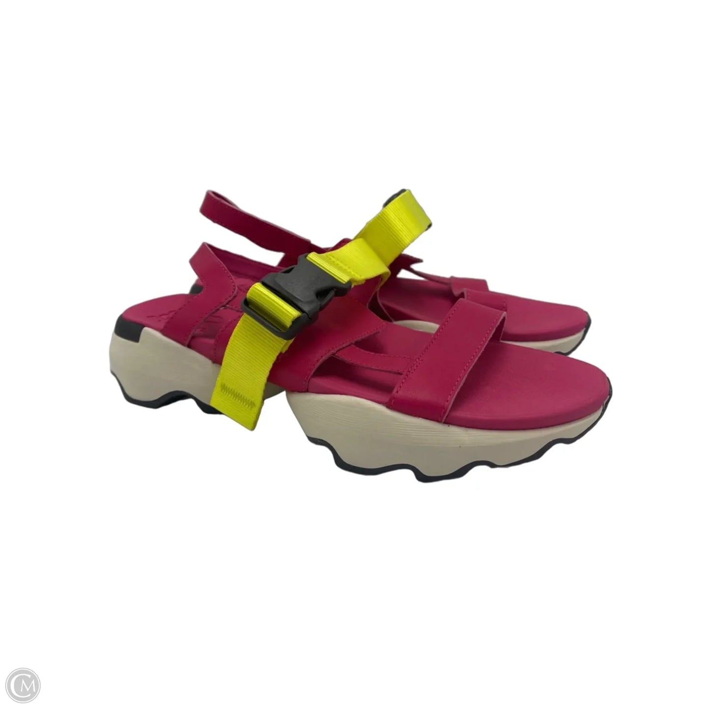 Sandals Designer By Sorel In Pink, Size: 9.5