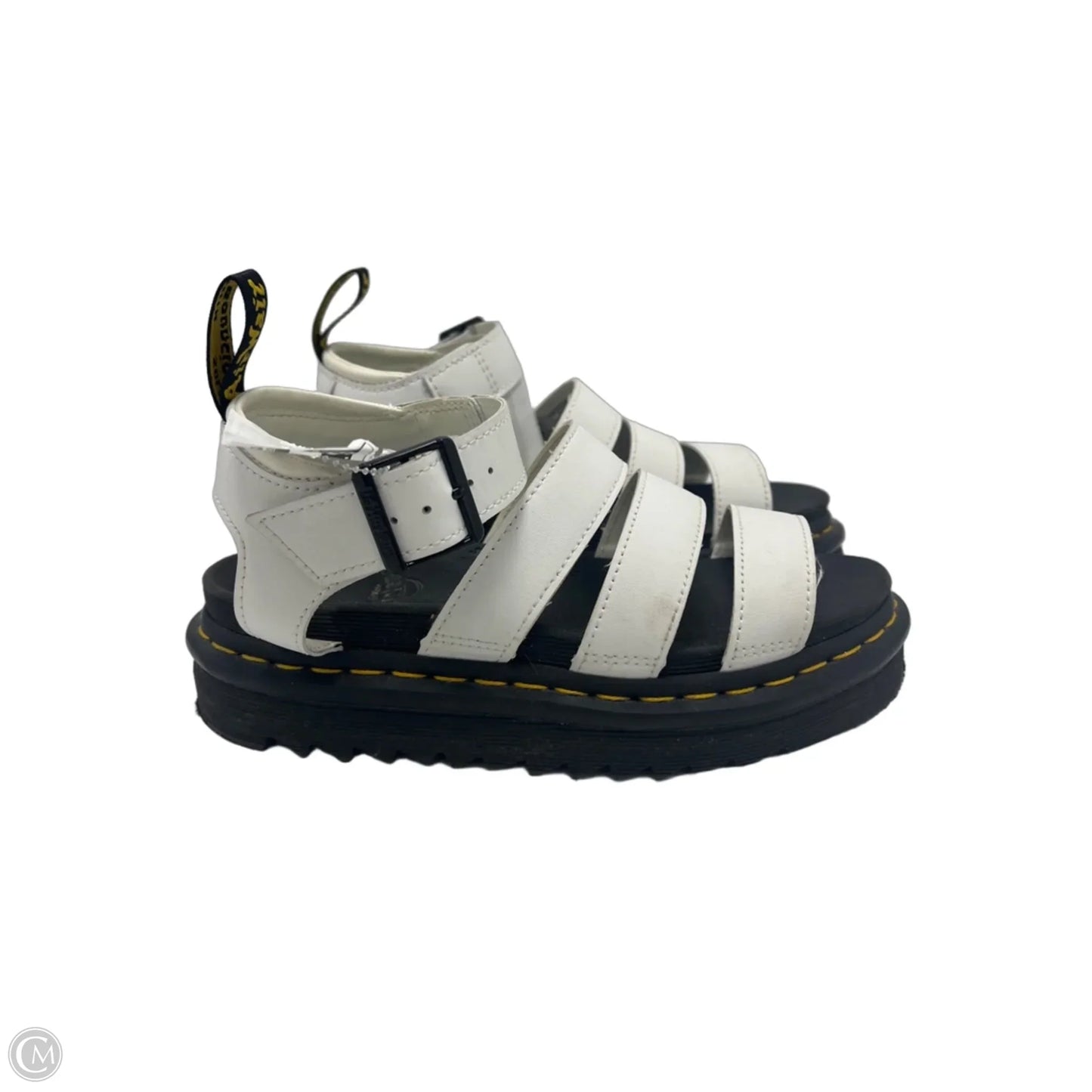 Sandals Designer By Dr Martens In White, Size: 6 (37)