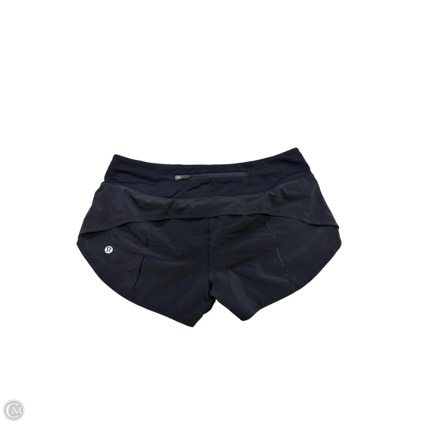 Athletic Shorts By Lululemon In Black, Size: 4