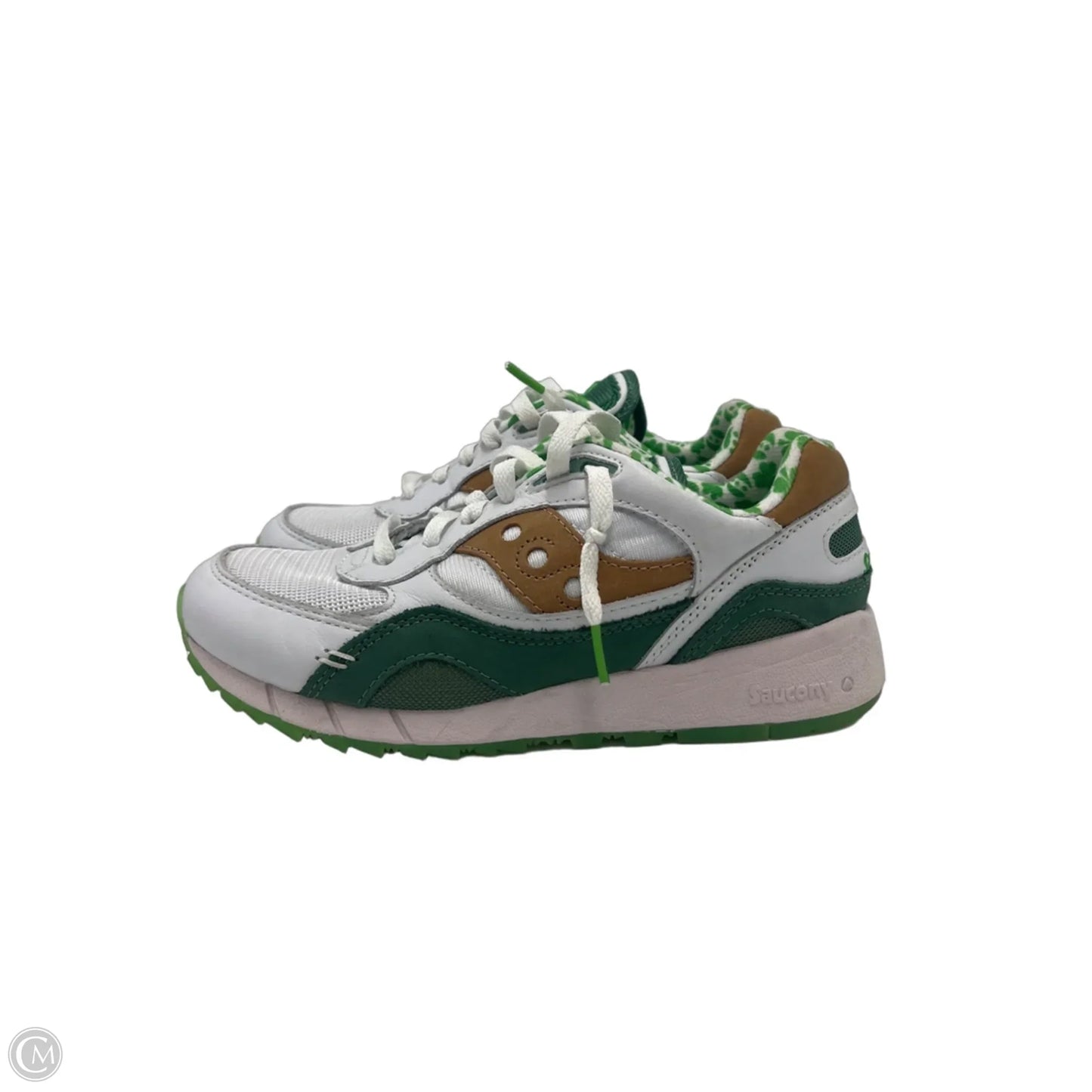 Shoes Sneakers By Saucony In Green & White, Size: 10 (41)