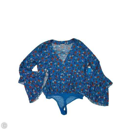 Bodysuit By Free People In Blue, Size: M