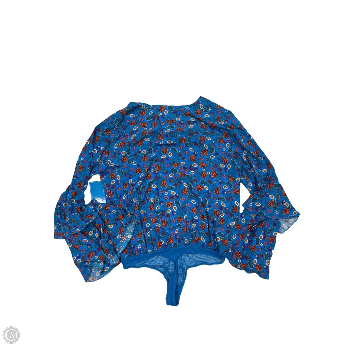 Bodysuit By Free People In Blue, Size: M