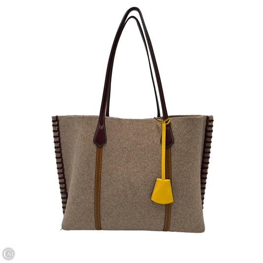 Tory Burch Perry Felt Fawn Designer Handbag / Tote