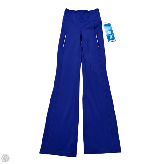 Athletic Leggings By Athleta In Purple, Size: Xxs