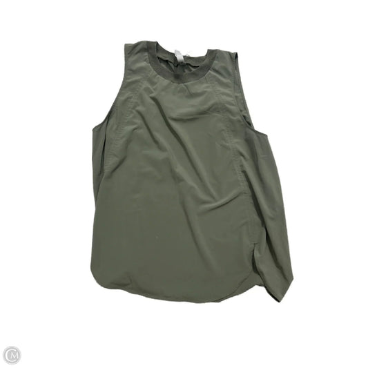 Top Sleeveless By Athleta In Green, Size: L