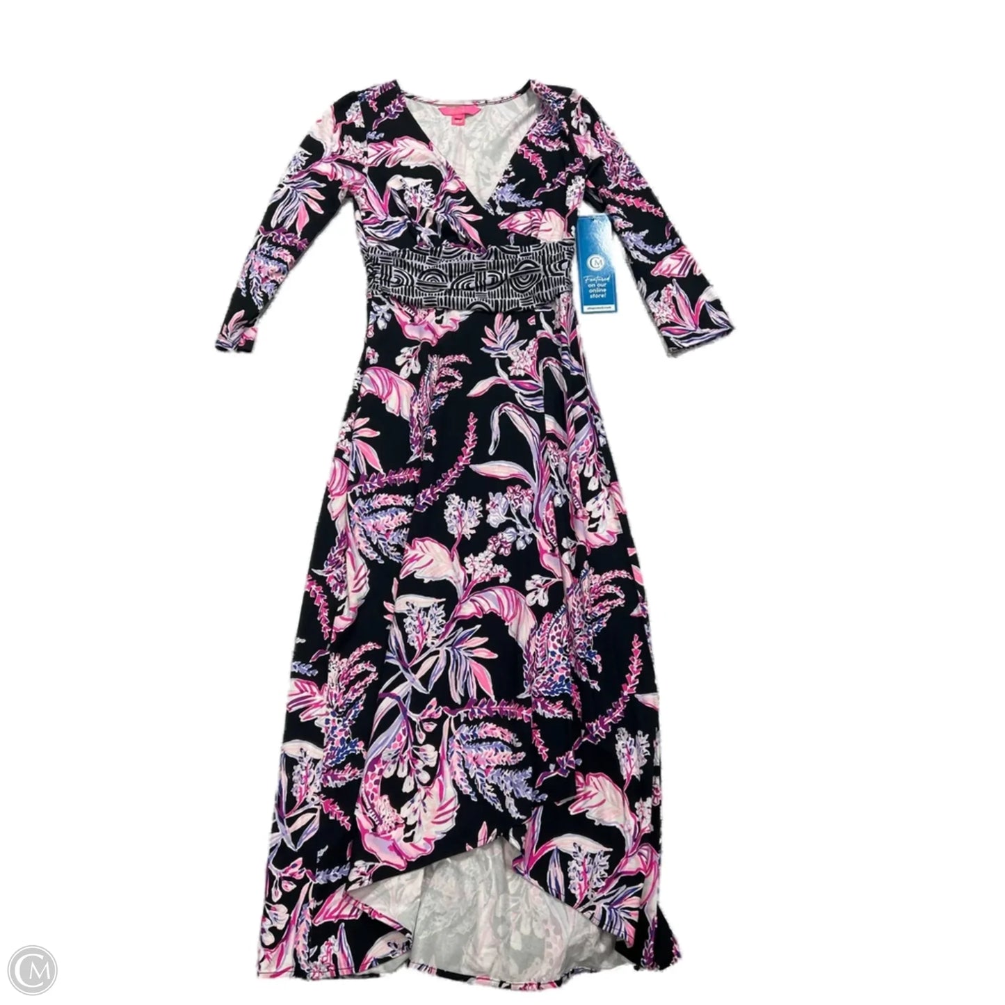 Dress Designer By Lilly Pulitzer In Black, Size: Xs