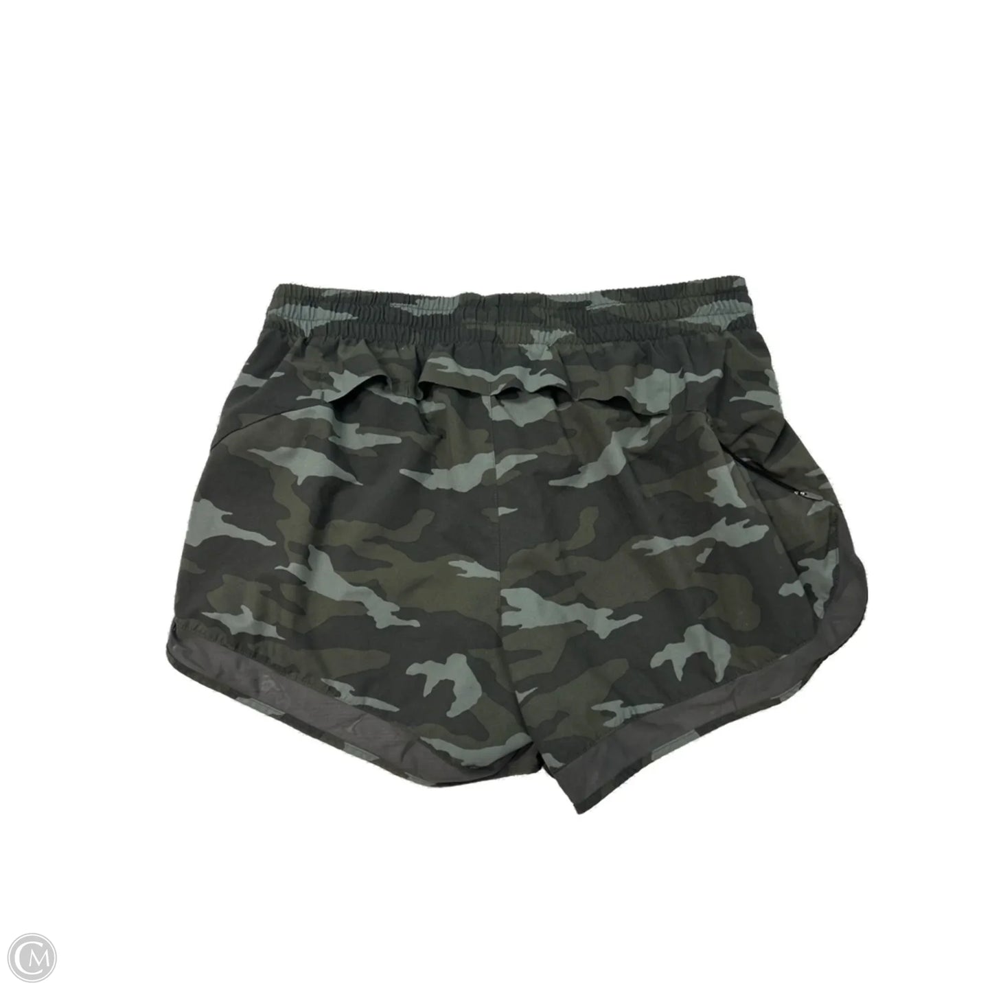 Athletic Shorts By Athleta In Camouflage Print, Size: M