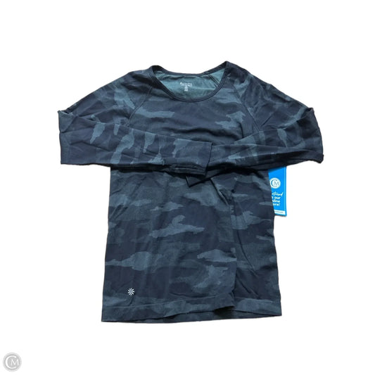 Top Long Sleeve By Athleta In Camouflage Print, Size: S