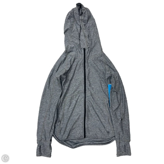Athletic Jacket By Athleta In Grey, Size: M