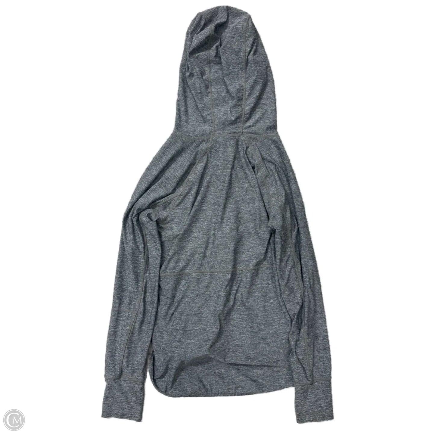 Athletic Jacket By Athleta In Grey, Size: M