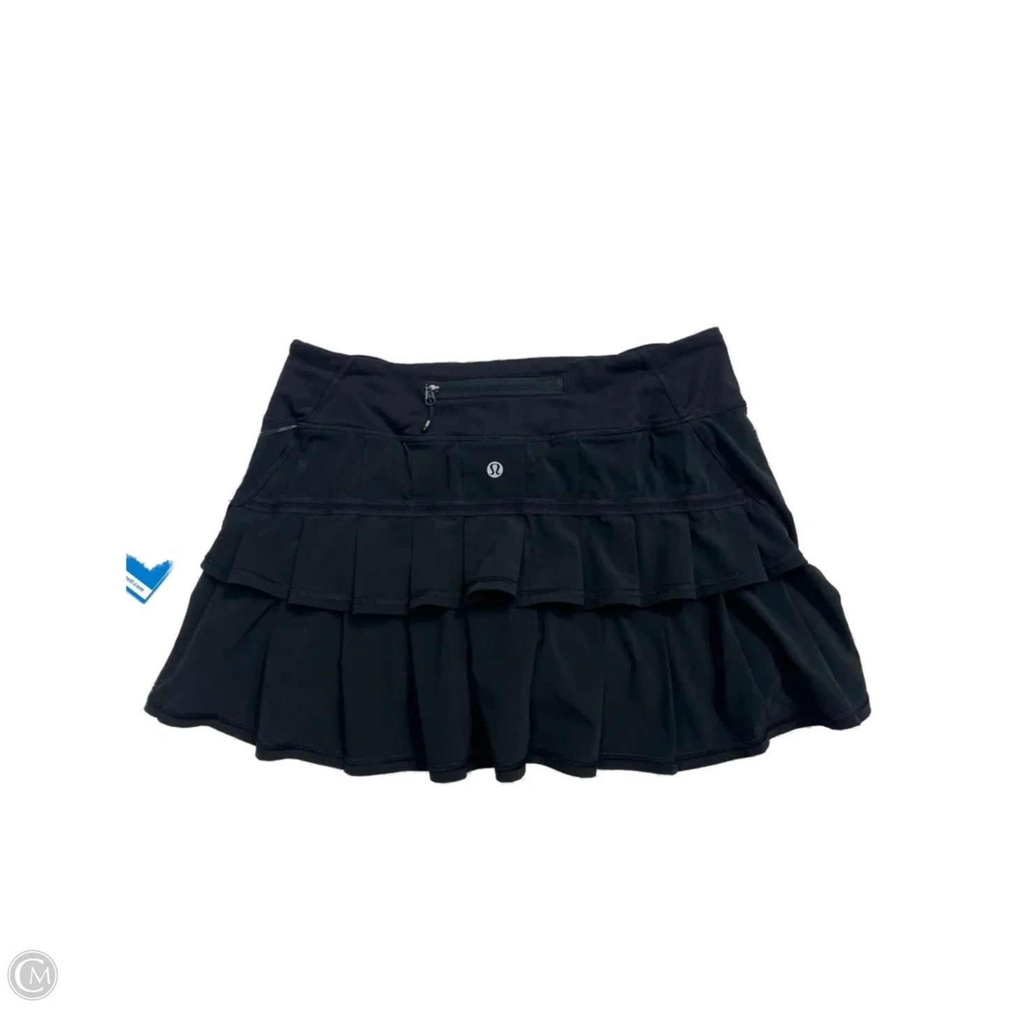 Athletic Skirt By Lululemon In Black, Size: 6