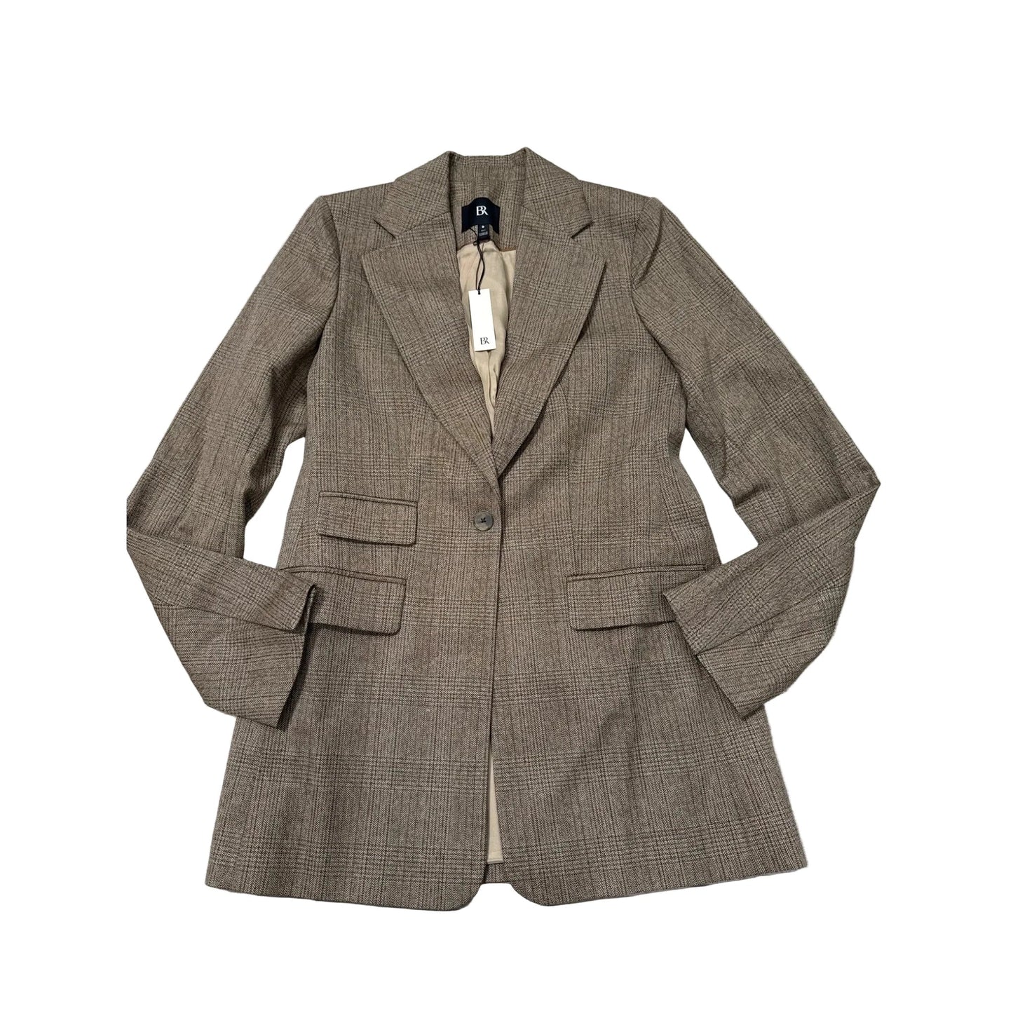 New! Blazer By Banana Republic In Plaid Pattern, Size: S
