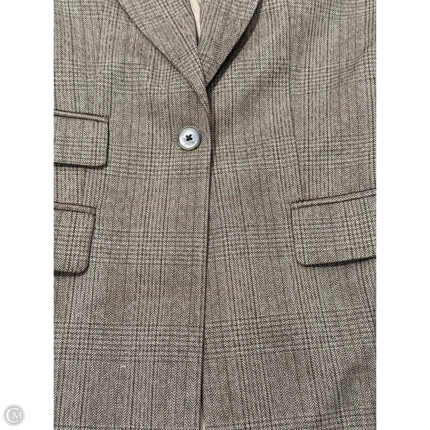 New! Blazer By Banana Republic In Plaid Pattern, Size: S