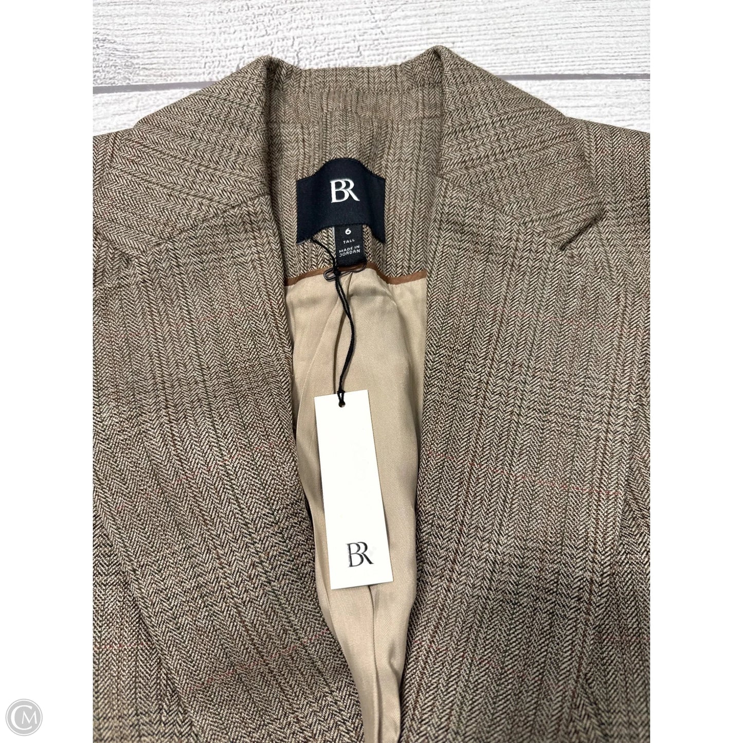 New! Blazer By Banana Republic In Plaid Pattern, Size: S