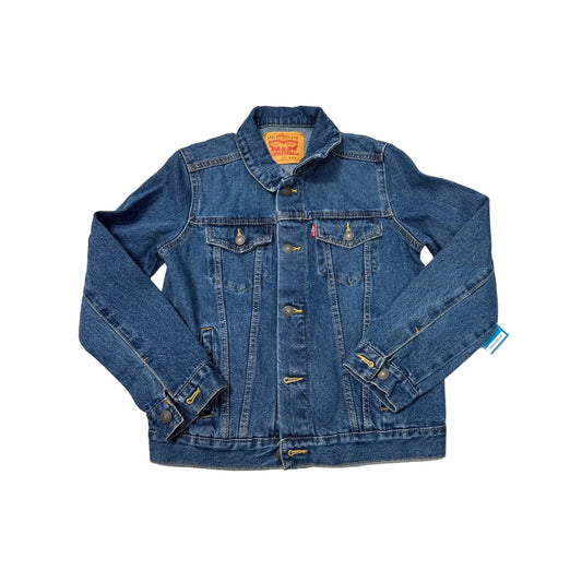 Jacket Denim By Levis In Blue Denim, Size: M