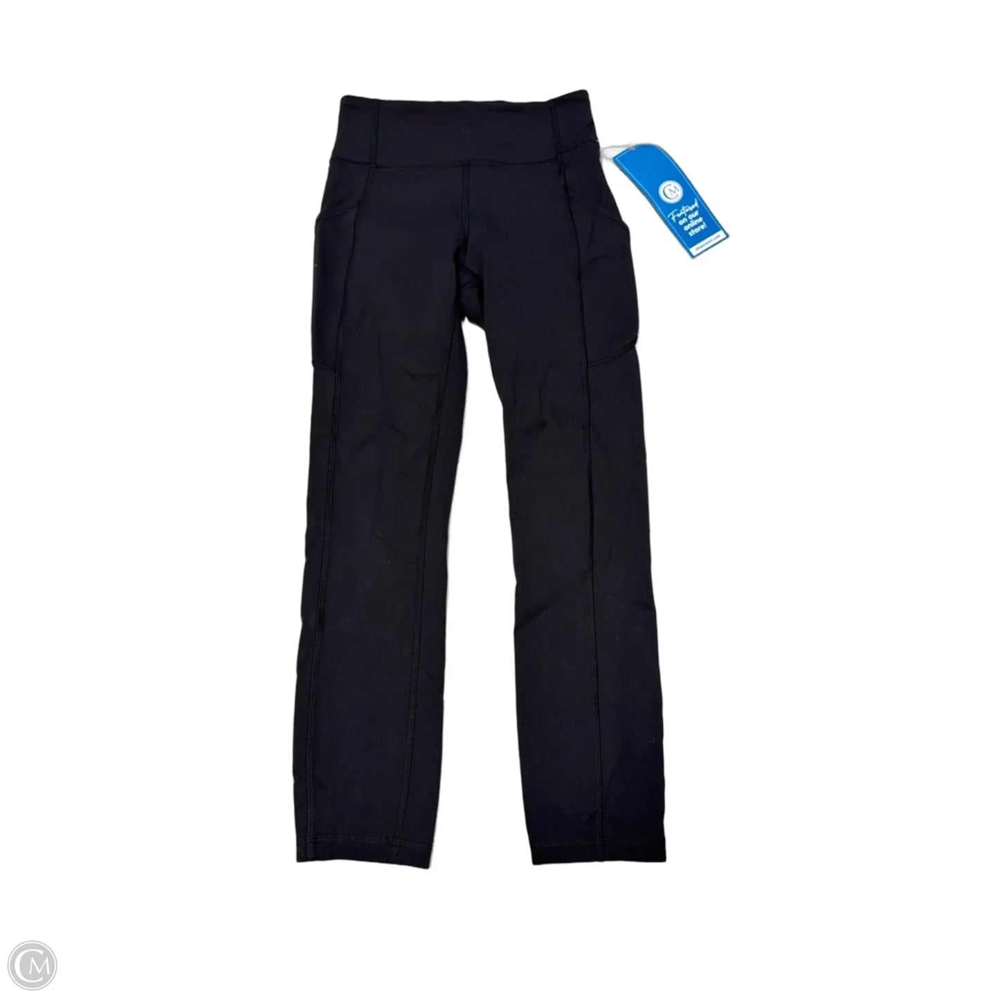 Athletic Leggings By Lululemon In Black, Size: S