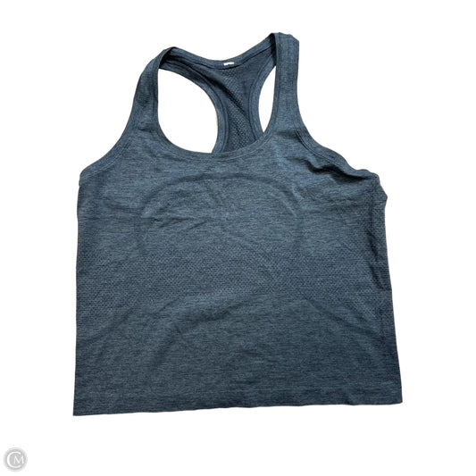 Athletic Tank Top By Lululemon In Blue, Size: M