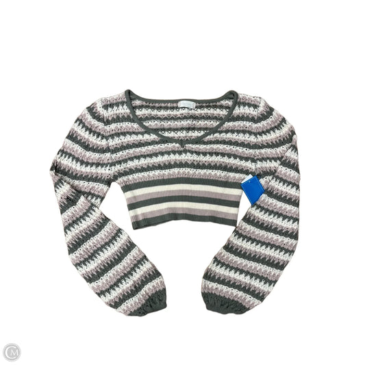 Sweater By Altard State In Striped Pattern, Size: M