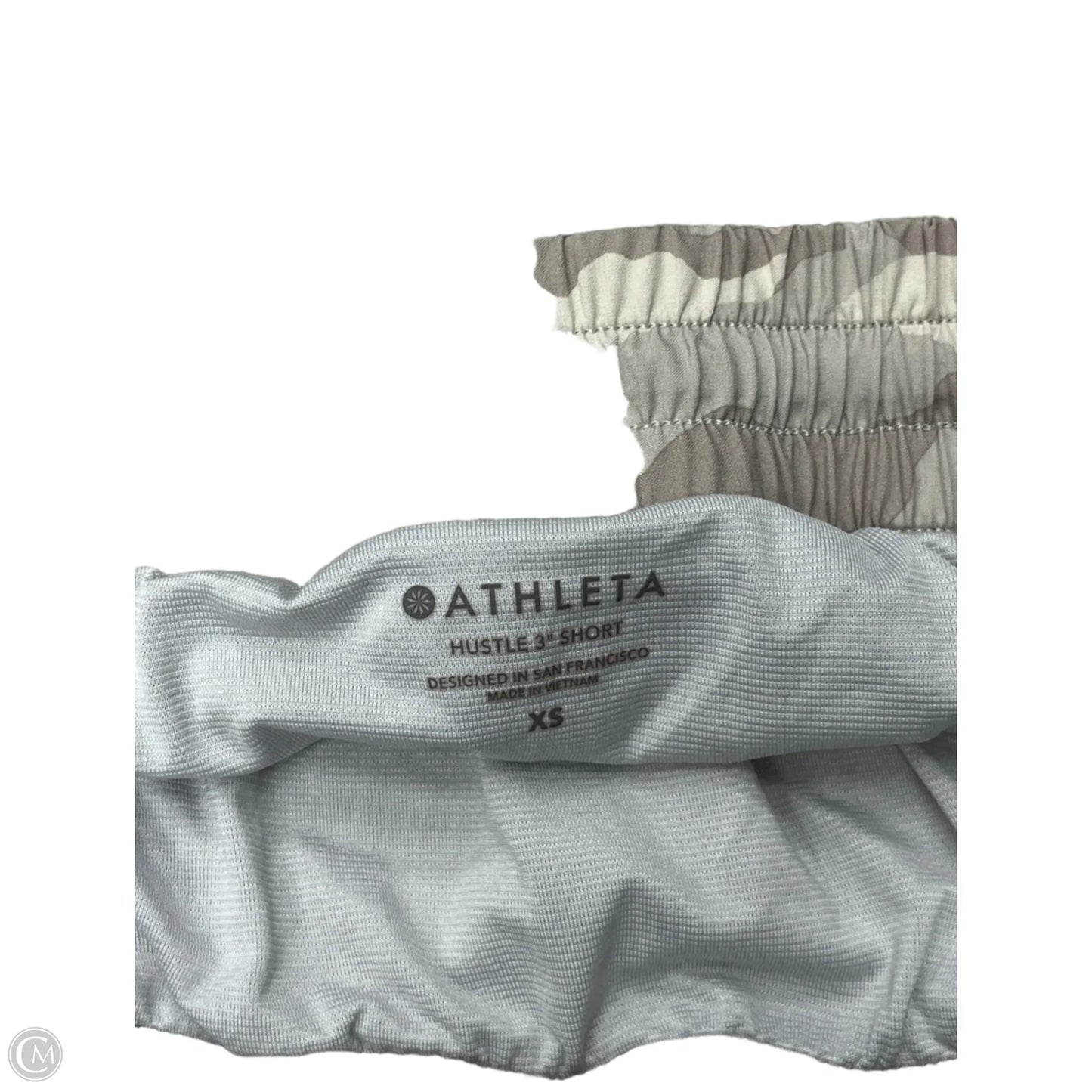 Athletic Shorts By Athleta In Camouflage Print, Size: Xs