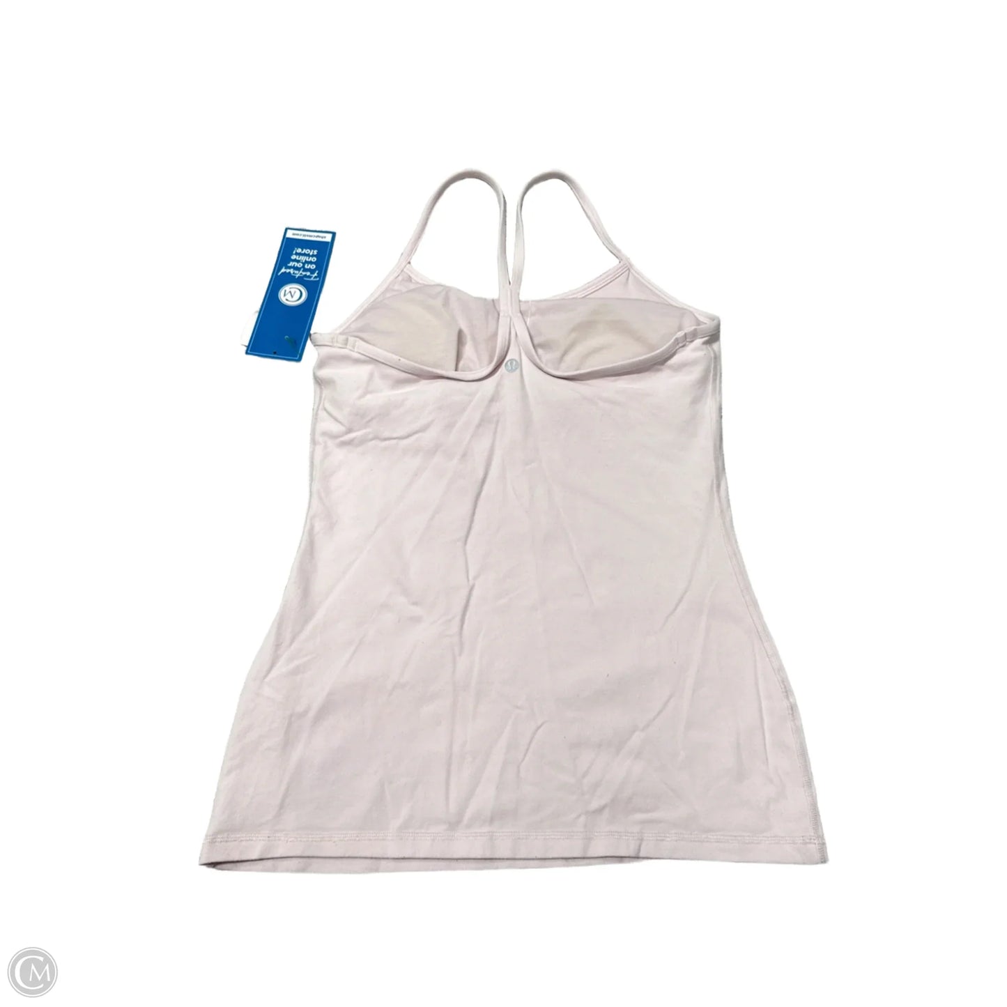 Athletic Tank Top By Lululemon In Pink, Size: M