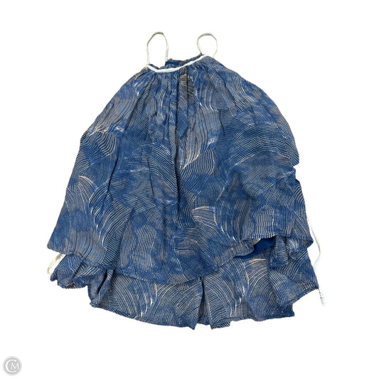 Top Sleeveless By Free People In Blue, Size: M