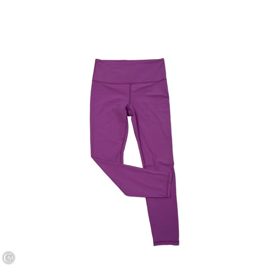 Athletic Leggings By Athleta In Purple, Size: S