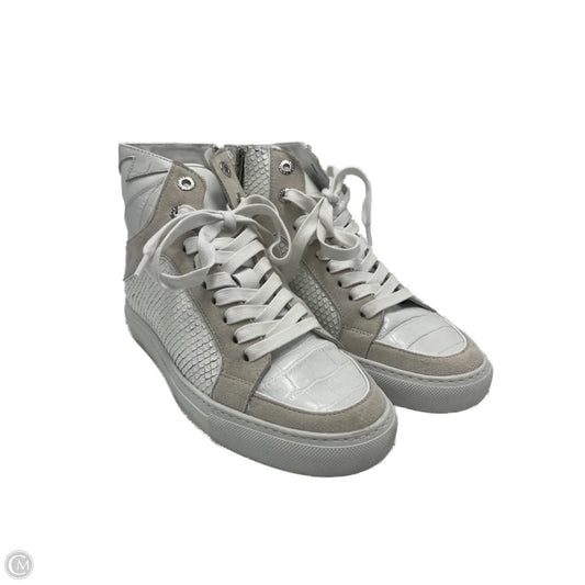 Shoes Athletic By Zadig And Voltaire In White, Size: 7.5