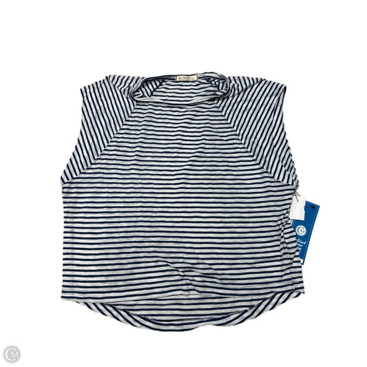 Top Short Sleeve By Free People In Striped Pattern, Size: S