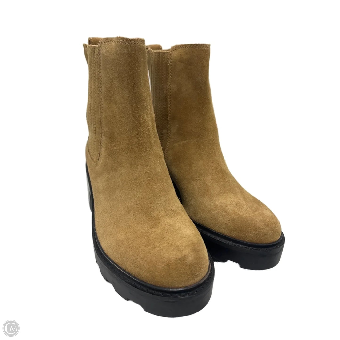 Boots Ankle Flats By Madewell In Brown, Size: 7