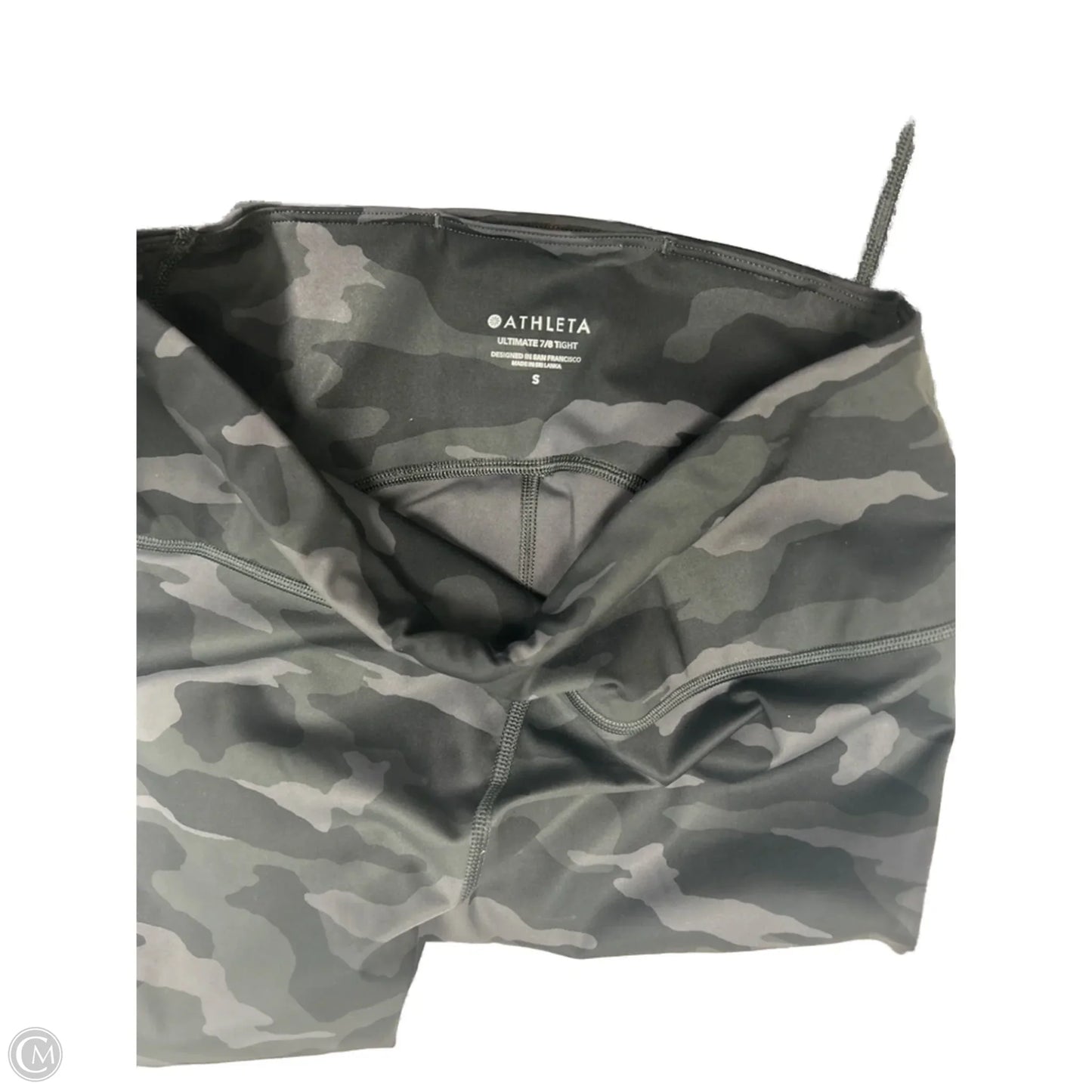 Athletic Leggings By Athleta In Camouflage Print, Size: S