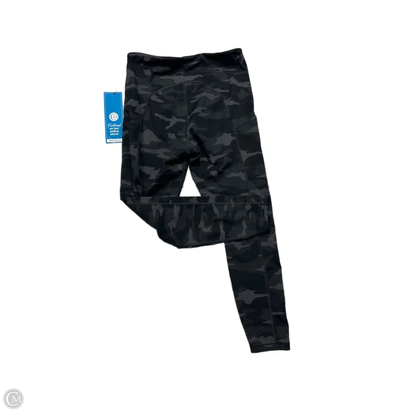 Athletic Leggings By Athleta In Camouflage Print, Size: M