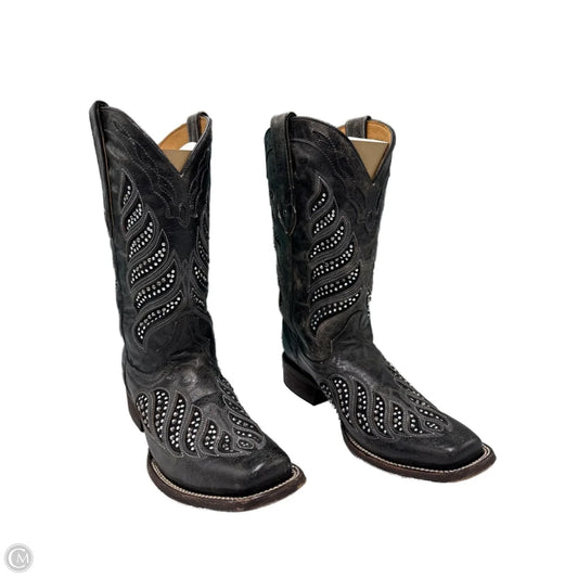 Boots Ankle Heels By Corral In Black, Size: 11