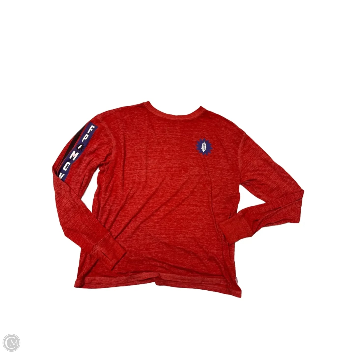 Top Long Sleeve By Free People In Red, Size: Xs