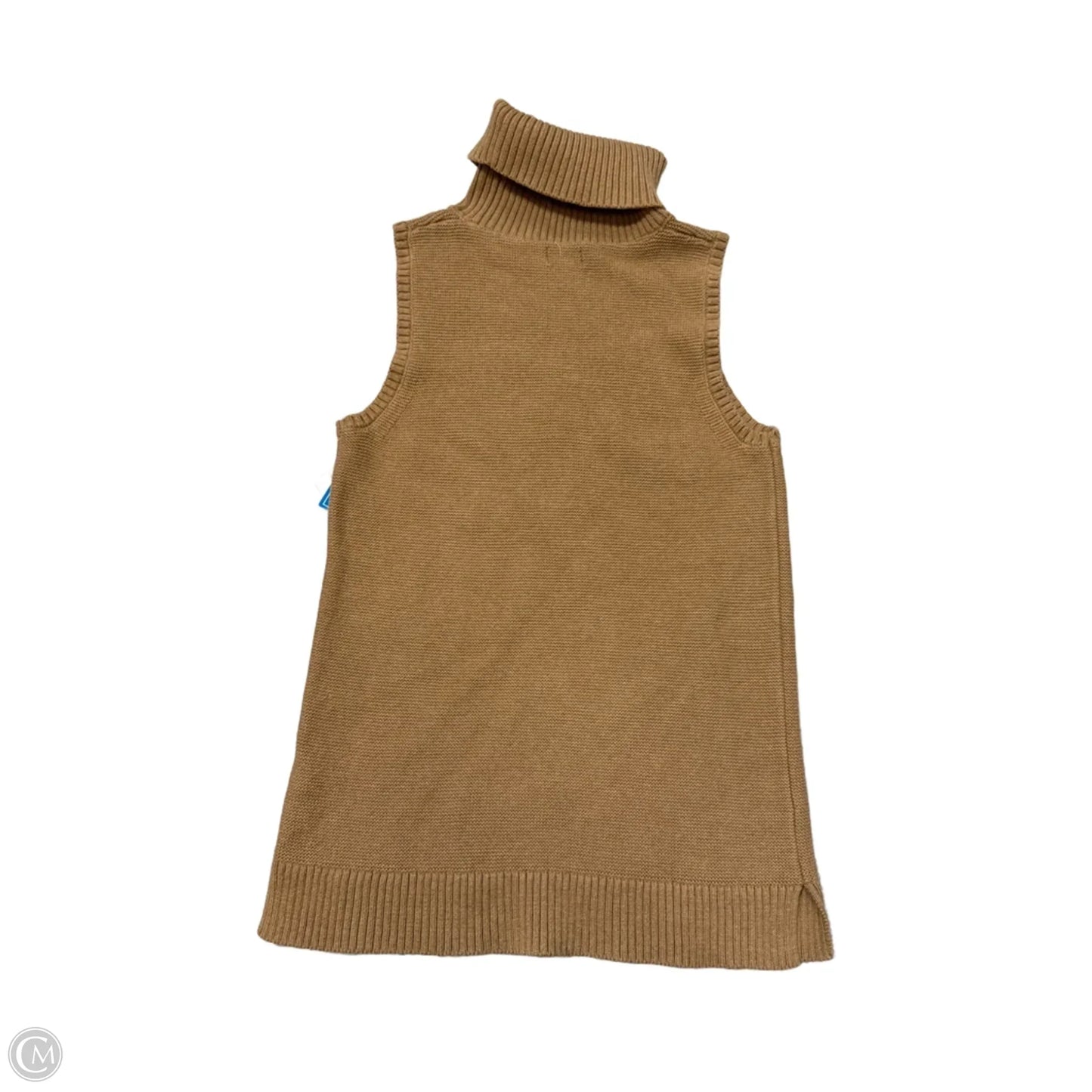 Sweater Short Sleeve By J. Crew In Brown, Size: S