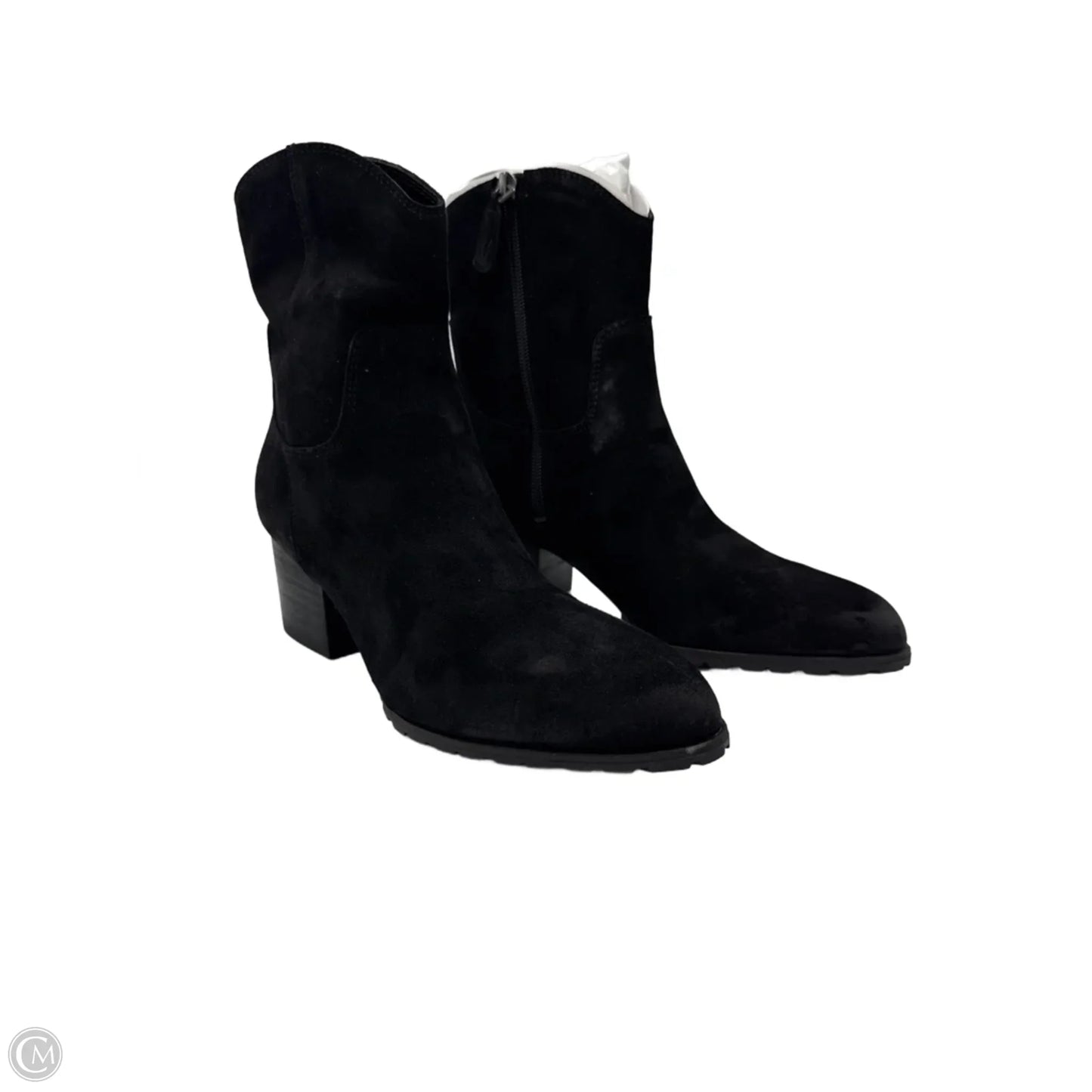 Boots Ankle Heels By Vionic In Black, Size: 7