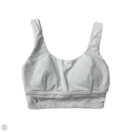 Athletic Bra By Lululemon In White, Size: S