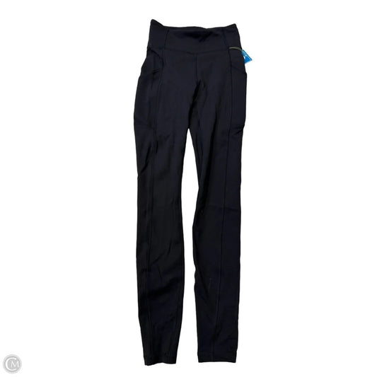 Athletic Leggings By Lululemon In Black, Size: Xs