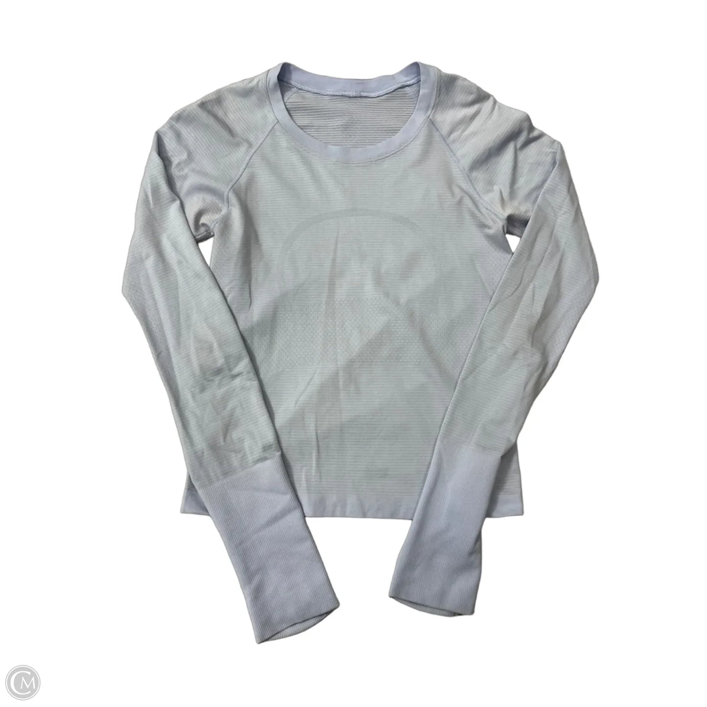 Athletic Top Long Sleeve Crewneck By Lululemon In Purple, Size: S