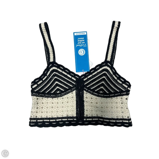 Top Sleeveless Designer By Jason Wu In Navy, Size: 4