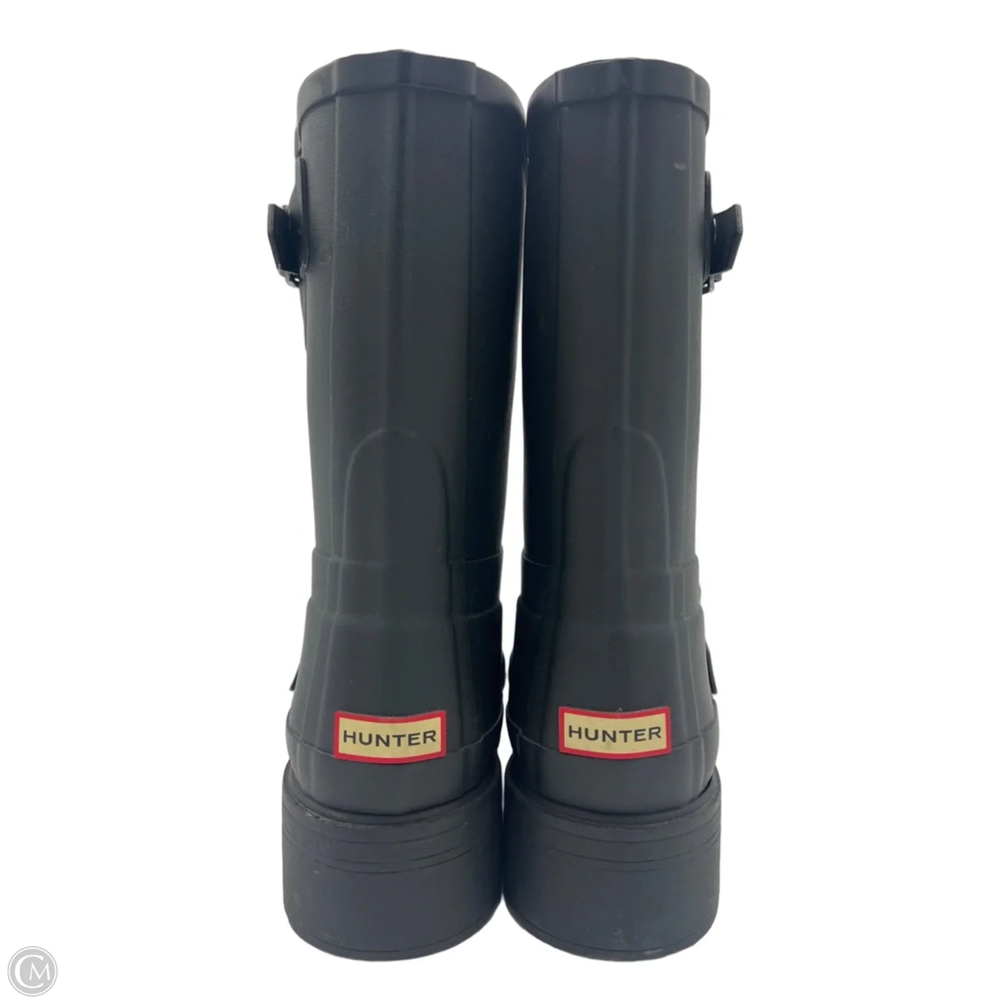 Boots Ankle Heels By Hunter In Black, Size: 9