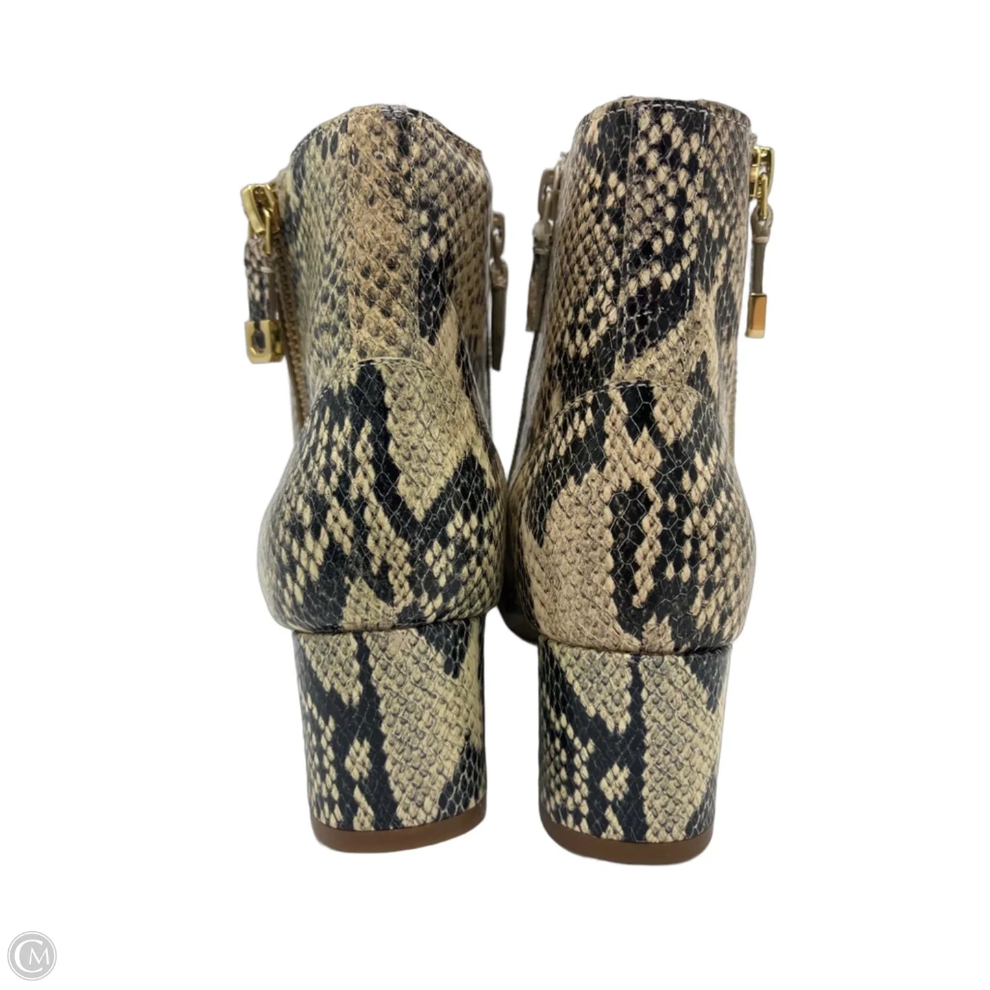 Boots Designer By Cole-Haan In Snakeskin Print, Size: 5.5
