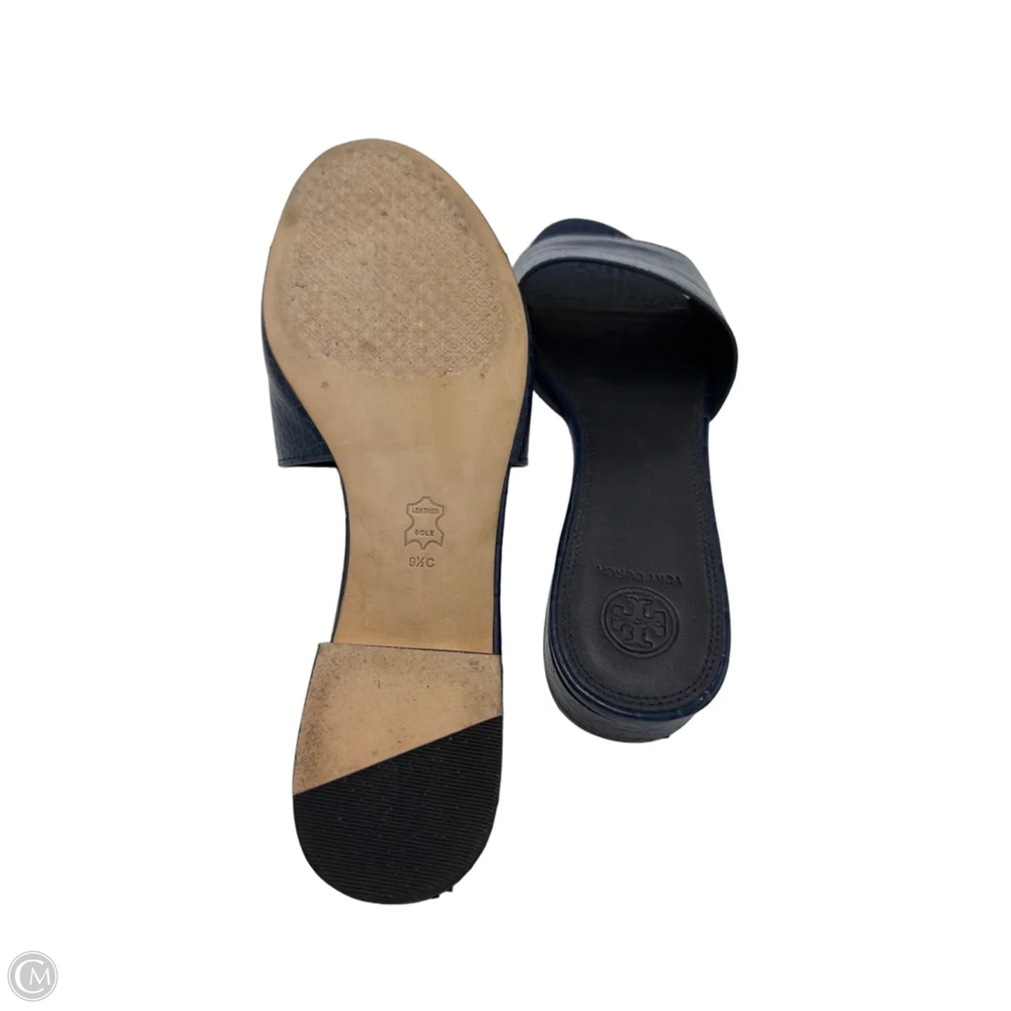 Shoes Designer By Tory Burch In Navy, Size: 9.5
