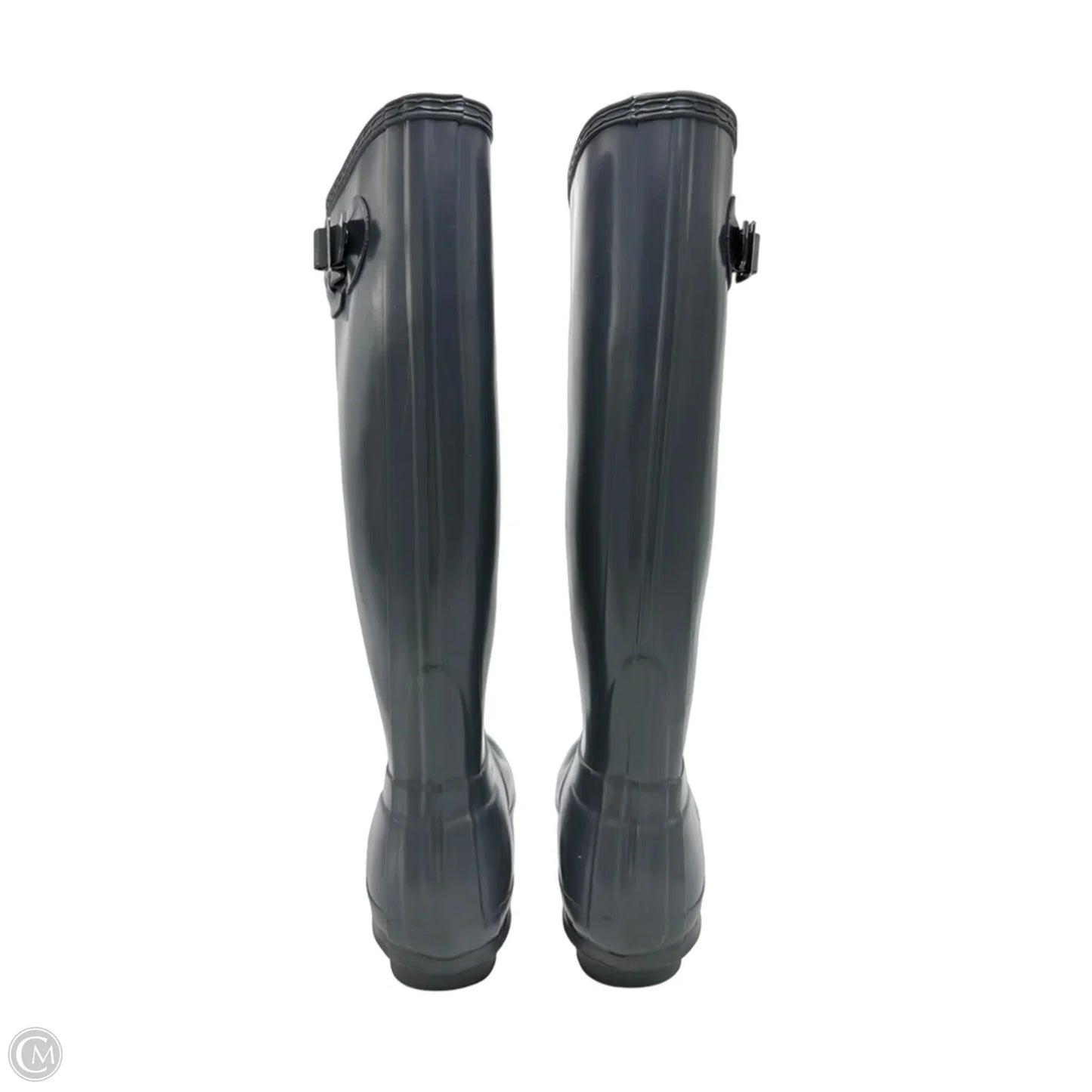 Boots Rain By Hunter In Blue, Size: 8