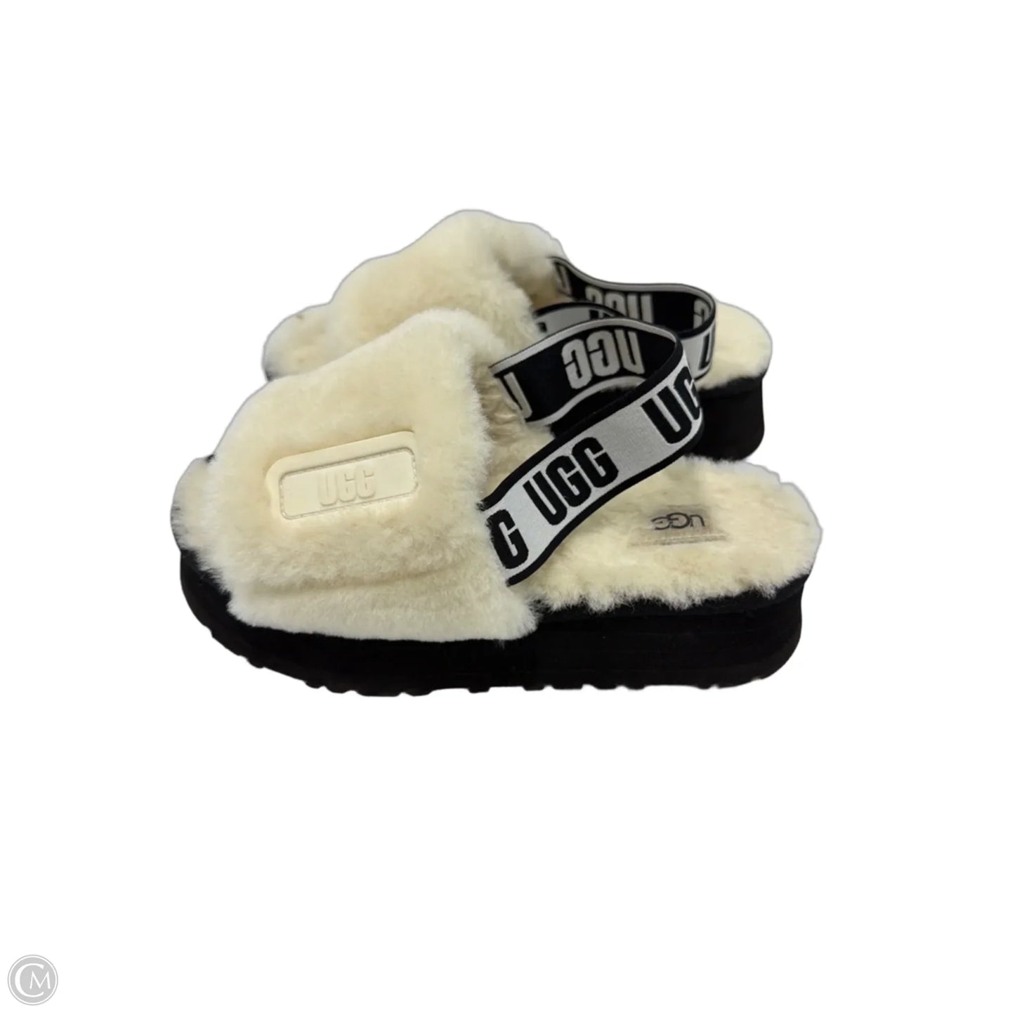 Shoes Designer By UGG In Black & Cream, Size: 6