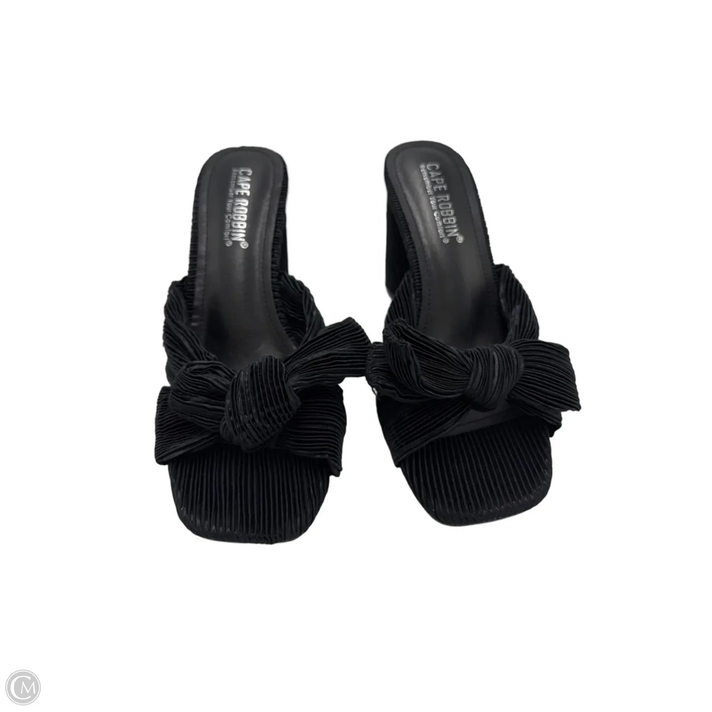 Shoes Heels Block By Cape Robbin In Black, Size: 6.5